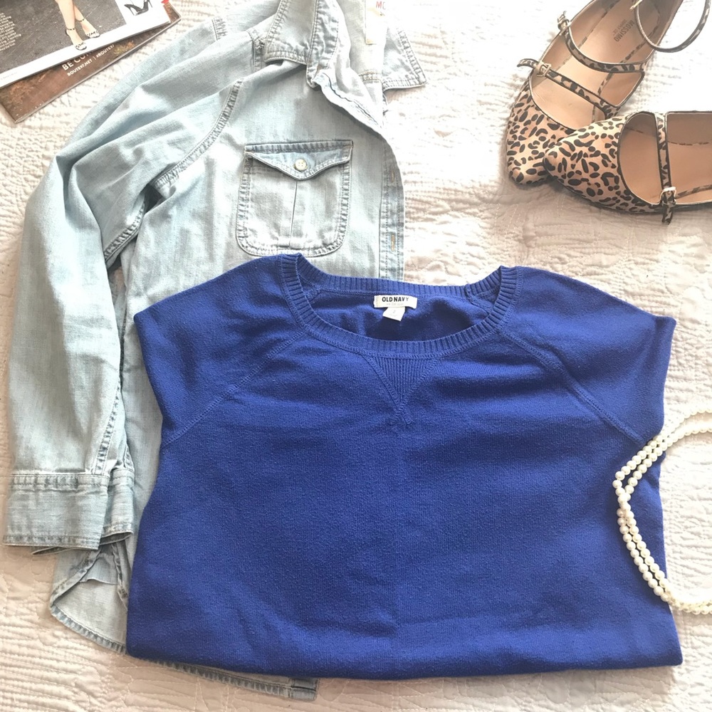Old Navy Blue Sweater